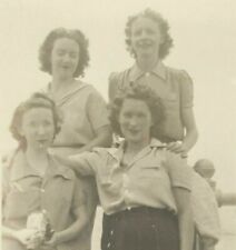 Vintage Photo Pretty Ladies on Boardwalk Atlantic City NJ Lesbian Interest 1940s picture