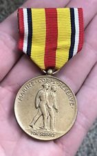 Vintage USMC Marine Corps Reserve Full-size Military Service Medal  picture