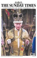 SUNDAY TIMES KING CHARLES III CORONATION NEWSPAPER 7TH MAY 2023 EDITION picture