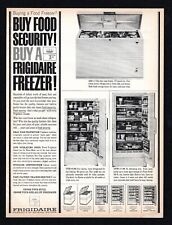 1964 Frigidaire Freezer Buy Food Security General Motors Refrigeration Print Ad picture
