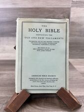The Holy Bible Containing the Old and New Testaments American Bible Society 1942 picture