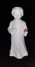 El Divino Nino Divine Infant Child Jesus Statue White Mother Angelica Heart  picture