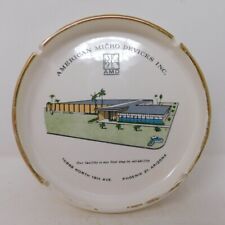 c. 1962 American Micro Devices Ash Tray Semiconductors Advertising Defunct Corp. picture
