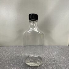 Vintage Owens Illinois Small Glass Bottle Duraglas w/ Lid ‘40s-'60s picture