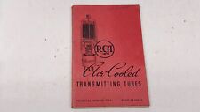Nice Unbroken RCA TT-3 Data Book / Old Vintage Ham Radio Tube Transmitter Amp picture