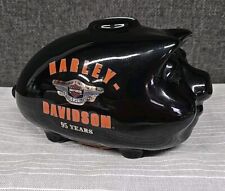Vintage Small Harley Davidson 95th Anniversary Motorcycle Gas Tank Piggy Bank picture