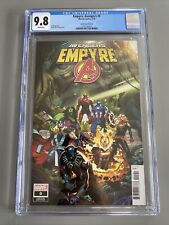 Empyre: Avengers #0 CGC 9.8 Larraz Variant Cover White  Pages picture