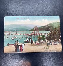 Shooting The Chutes At Liberty Lake Near Spokane Washington - Postcard picture