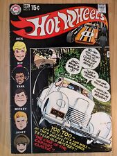 Hot Wheels #5 (DC, 1970) Bronze age rarity Alex Toth story/art/cover FN picture