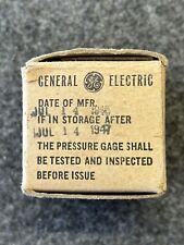 US WWII Hydrogen Pressure Gage Made by General Electric New in Box Never Used picture