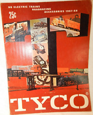 Model Train Road Racing Accessory Catalog 1967 1968 Tyco HO Electric Slot Car   picture