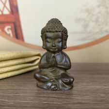 Chinese bronze cast buddha Figure statue netsuke collectable table decor gift picture