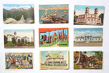 Vintage POSTCARD Lot 50 Unused Standard Size USA States 1907-1950 Old Post Cards picture