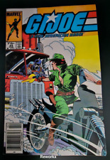 GI JOE No. 44 A Real American Hero 1986 Marvel Comics 