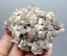 146g Rare skeletal Elestial White Mica QUARTZ Crystal Cluster Mineral Specimen picture