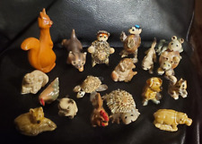 Vintage Ceramic and Sea Shell Animal Figurine Lot picture