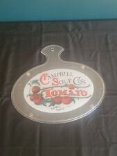 Vintage 2000 Campbell's Soup Co's Tomato Plastic Cutting Board 11