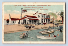 1916. SHEEPSHEAD BAY, L.I. OLD TAPPEN HOUSE. POSTCARD. FF17 picture