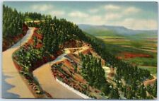 Postcard - Broadmoor-Cheyenne Mountain Highway - Colorado Springs, Colorado picture