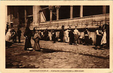 PC CPA TURKEY, CONSTANTINOPLE, FOUNTAIN OF ABLUTIONS, Vintage Postcard (b17377) picture