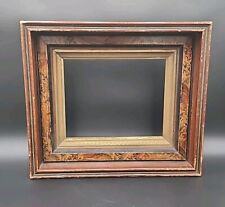 Vintage Antique Deep Well Wood Picture Frame  picture