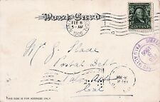 Palo Alto CA 1906 Postmaster General Mr Glade Postal Depot Cancel Postcard E6 picture