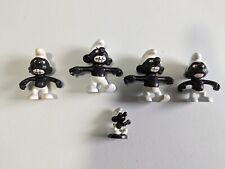 Black Smurfs Figures  20007 Complete 1970s-1980s Peyo Schleich Extremely Rare picture