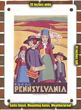 METAL SIGN - 1936 Rural Pennsylvania - 10x14 Inches picture