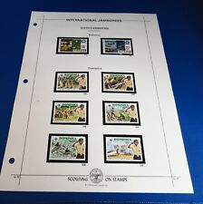 WORLD SCOUTING Stamp Lot: SIXTH CARIBBEAN 1977; BAHAMAS & DOMINICA picture
