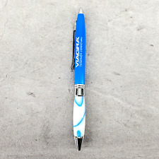 Viagra Pen Drug Rep Promo Blue Marble Swirl Dense Fat Top Metal Pen Collectible picture