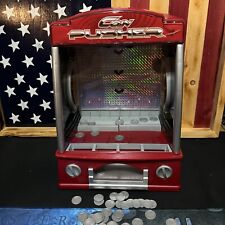 D&B Coin Pusher Miniature Arcade Game - Replica Classic Dozer Table picture