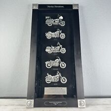 Harley Davidson 2007 Motorcycles In The 1980's Shadow Box Display Dealers Sign picture