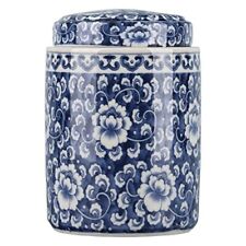 Chinese Traditional Antique Style Blue and White Porcelain Ginger Jar Ceramic Co picture