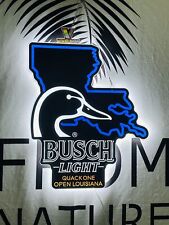 Flying Duck Louisiana LA Open Beer 2D LED 20