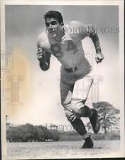 1948 Press Photo James Wilson Stellar End of Rice Owls Starting Wingmen Again picture