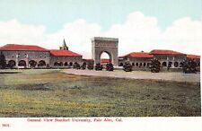 General View of Stanford University, Palo Alto, California, early postcard picture