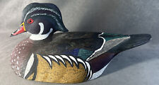 Resin “Wood Duck” Sculpture By Deborah Cassel picture