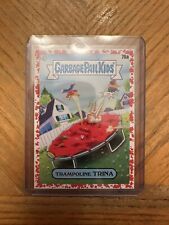 Garbage Pail Kids Kids At Play 76a TRAMPOLINE TRINA Red Parallel 71/75 picture