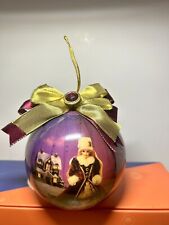 1996 Matrix Barbie Winter Wonderland Holiday Ornament Ball With Stand Christmas picture
