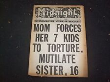 1965 DEC 13 MIDNIGHT NEWSPAPER - MOM FORCES KIDS TO TORTURE, MUTILATE - NP 7357 picture