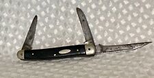 Vintage Rare Sword & Shield Folding Pocket Knife 3 Blade Solingen Germany picture