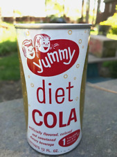 Yummy Diet Cola Soda Can - EMPTY 12oz Pop CAN, Melrose Pk., ILL. 60160, 1960's picture