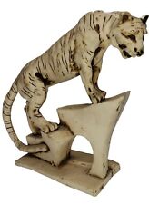 Vintage Rare Hunting Tiger Sculpture Figure  picture
