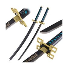 Demon Slayer Sword Real Metal,40.5-Inches Katana,Carbon Steel Samurai Sword C... picture