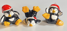 Christmas Around the World Playful Penguins Ornaments picture