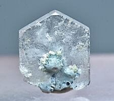 Unusual Vorobyevite Beryl Rosterite Crystal Combined with Tourmaline 1.50 Carat picture