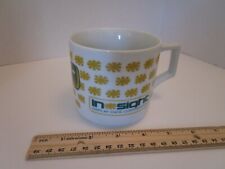 Vintage Insight Display Data Corp. Computer Coffee Cup Ceramic EUC  picture