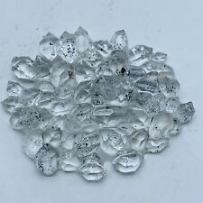 64pc Herkimer Diamond AAA small 4mm to 10mm Top gem crystal From-NY 50ct picture