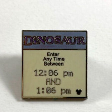 Disney Dinosaur Fast Pass Ticket Hidden Mickey Pin Cast Lanyard 2006 picture