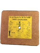 Twist Exerciser Vintage 1950s Home Exercise Equipment Midcentury great graphic picture